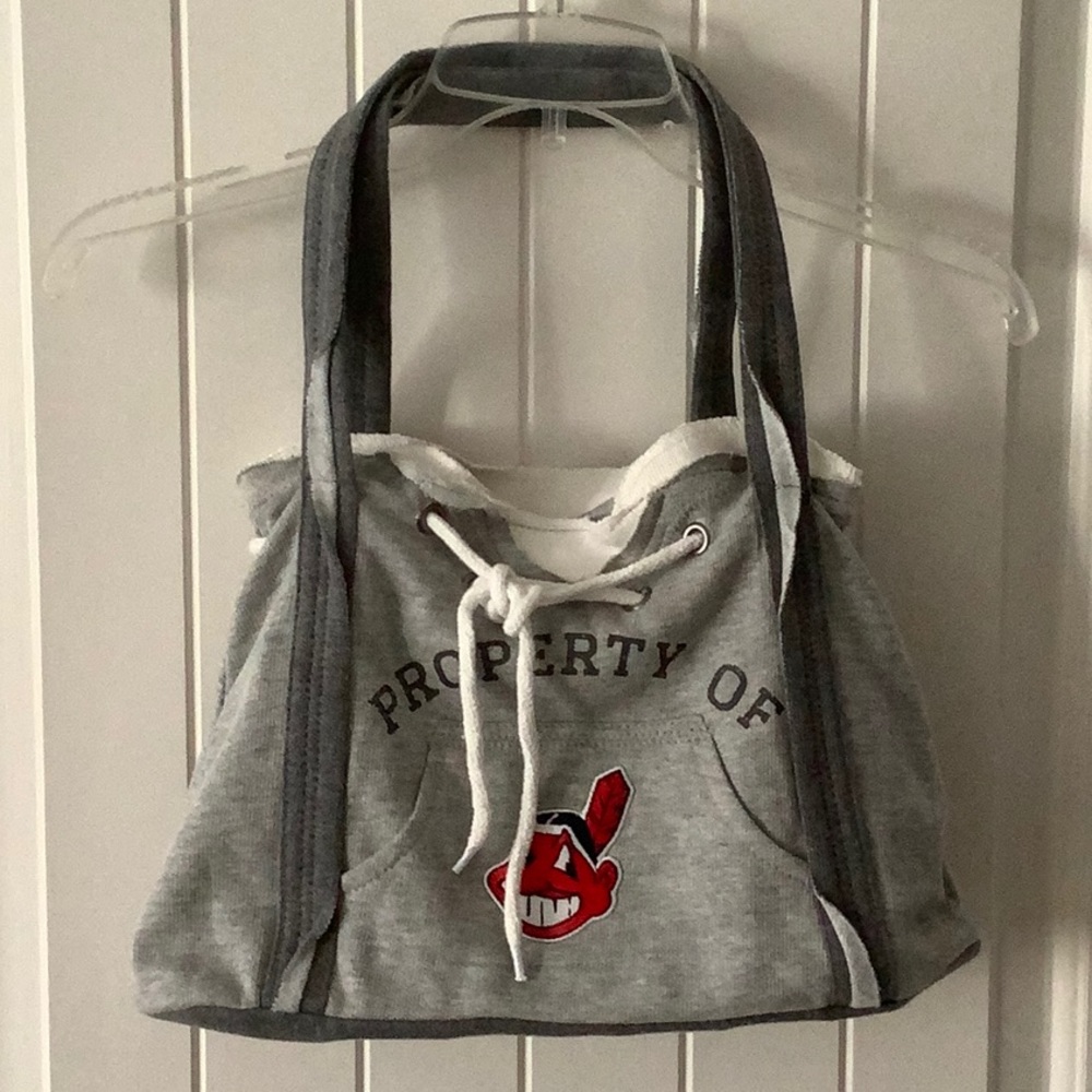 MLB Cleveland Indians Hoodie Purse NWOT